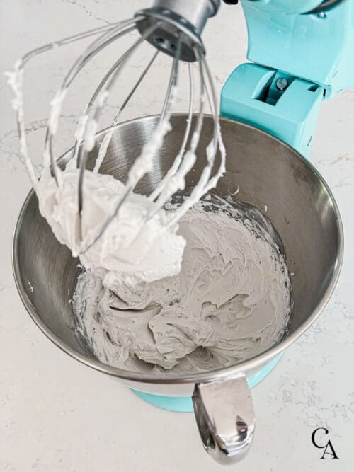 A Kitchen Aid stand mixer.
